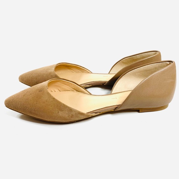 Banana Republic Shoes - Banana Republic Flats Tan Suede Size 8